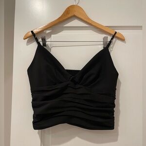 Zara Tank Top. Size M. Color - Black. New with tags.